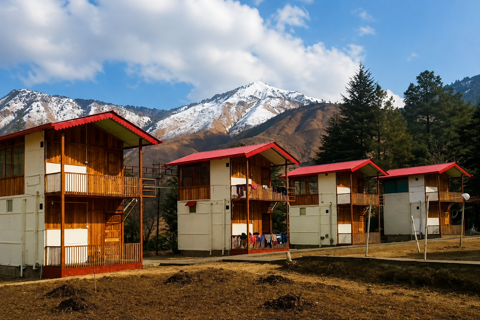 Engagement Ceremony at Deodar Dream Resort